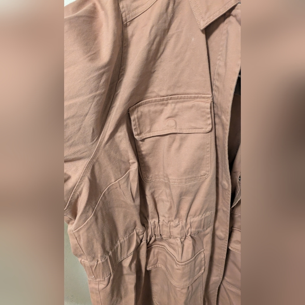 Torrid Women's Tan Utility Jacket Size 6X - Picture 5 of 10